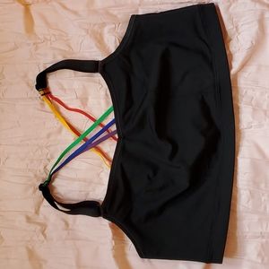 Livi active Rainbow strappy bra 14/16